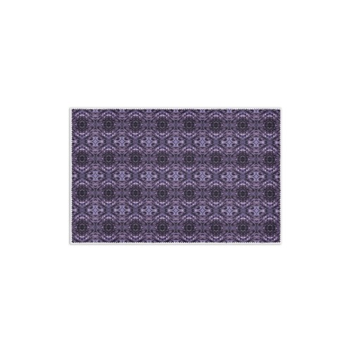 violet repeating pattern Area Rug 2'7"x 1'8‘’