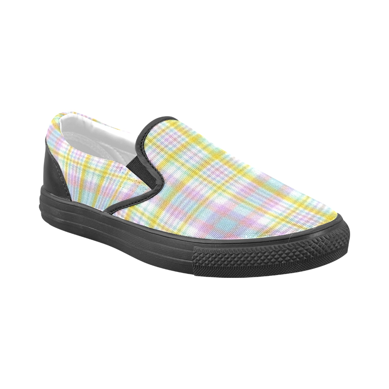 bb dfgdy Women's Unusual Slip-on Canvas Shoes (Model 019)
