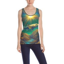 Celestial Swim All Over Print Tank Top for Women (Model T43)