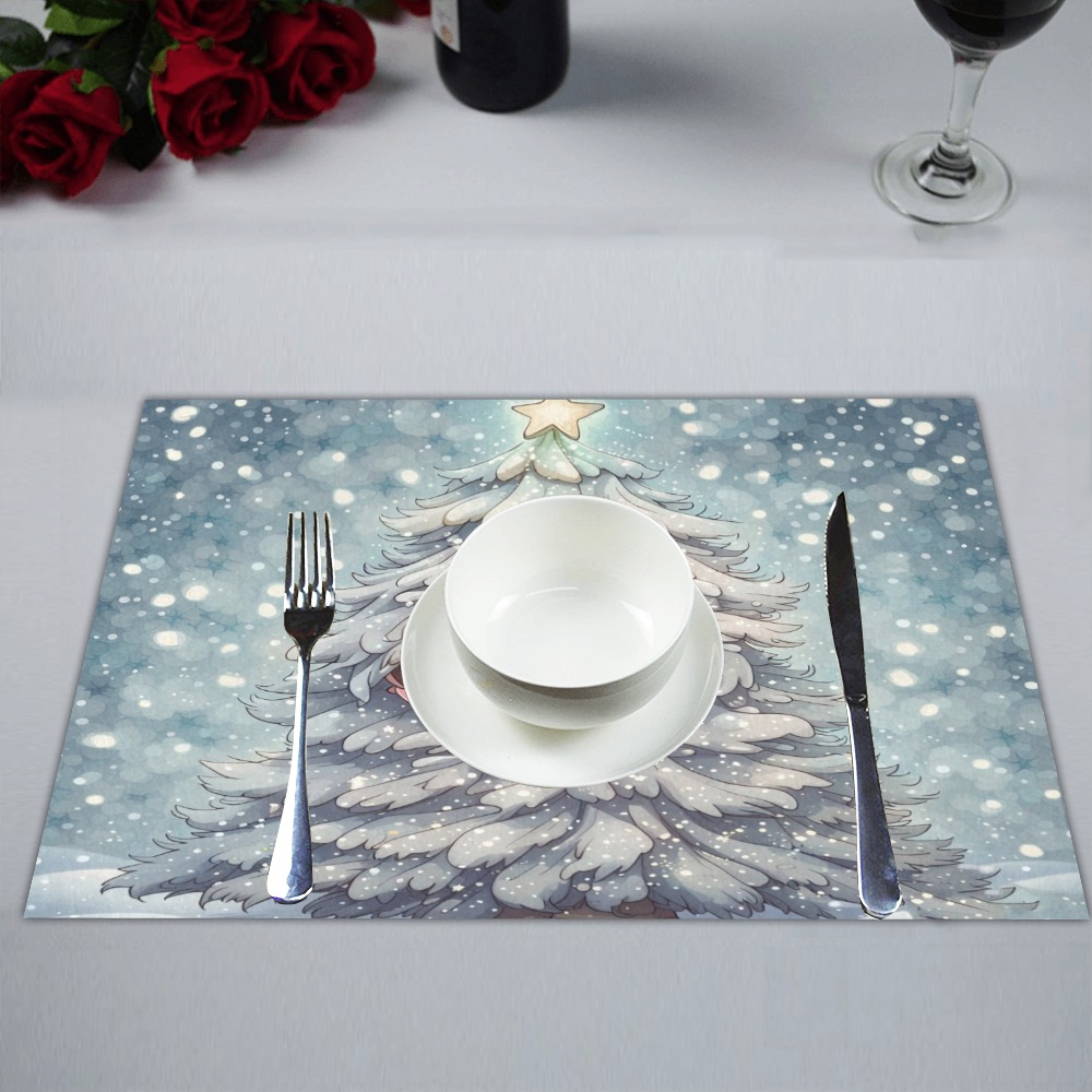 Little Christmas Tree Placemat 14’’ x 19’’ (Set of 4)