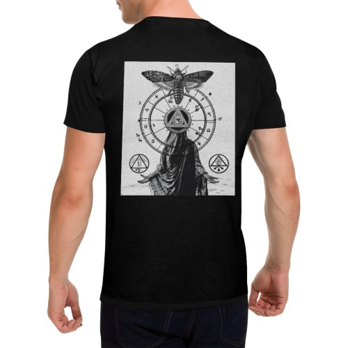 the third eye Men's T-Shirt in USA Size (Two Sides Printing)
