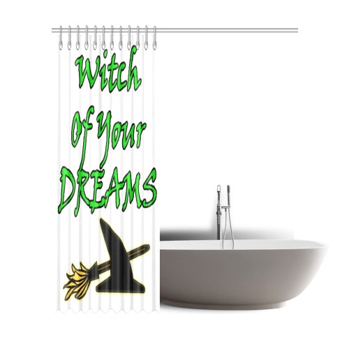 Witch of your Dreams Shower Curtain 72"x84"