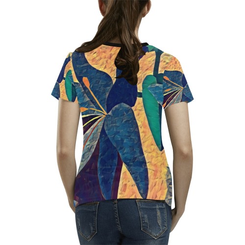 5205255 All Over Print T-Shirt for Women (USA Size) (Model T40)
