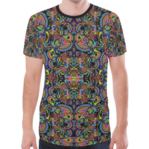 Kokopelli Cosmos New All Over Print T-shirt for Men (Model T45)