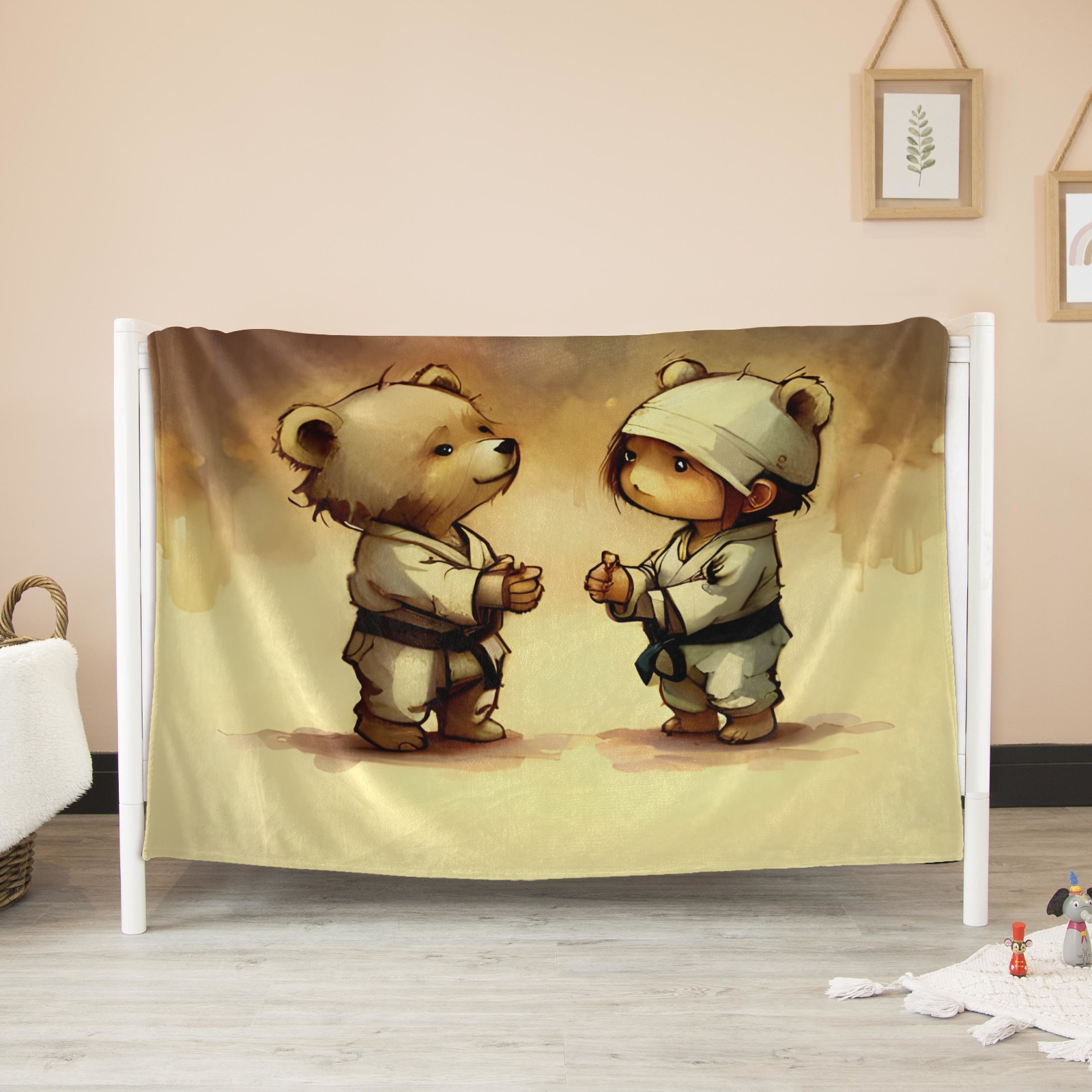 Little Bears 5 Ultra-Soft Micro Fleece Blanket 50"x40"