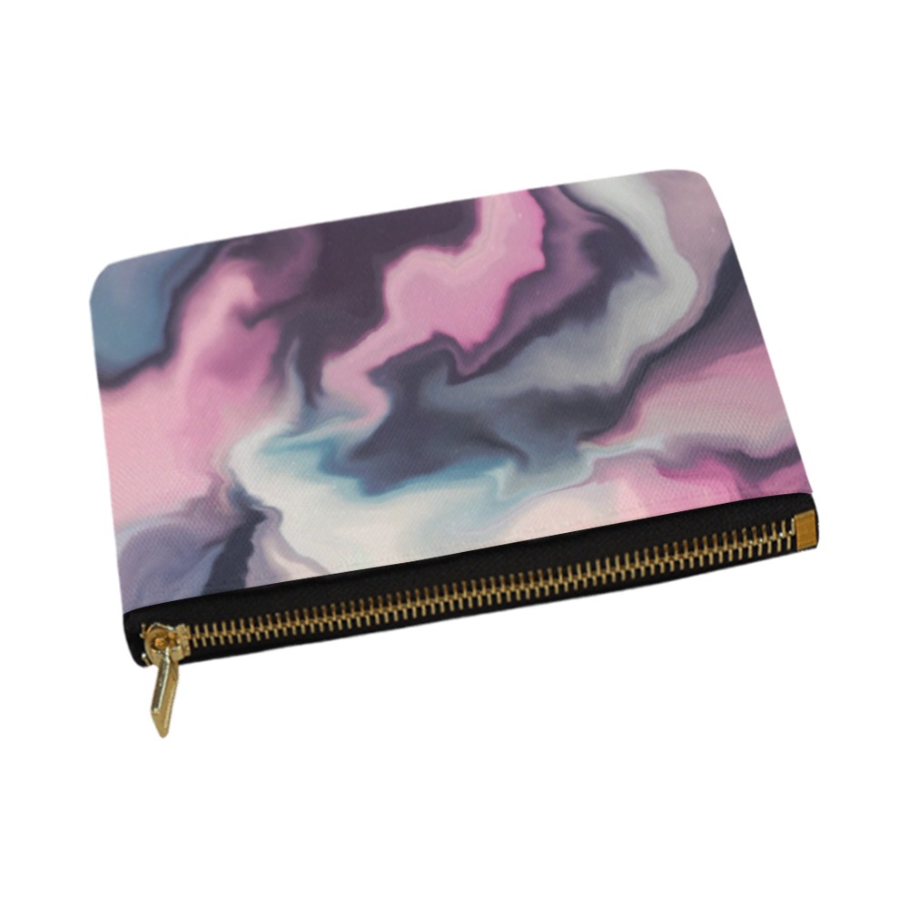 Abstract liquid waves U Carry-All Pouch 12.5''x8.5''