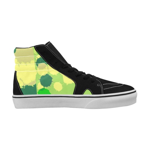 sketch1646782914027_chroma88 Men's High Top Skateboarding Shoes (Model E001-1)