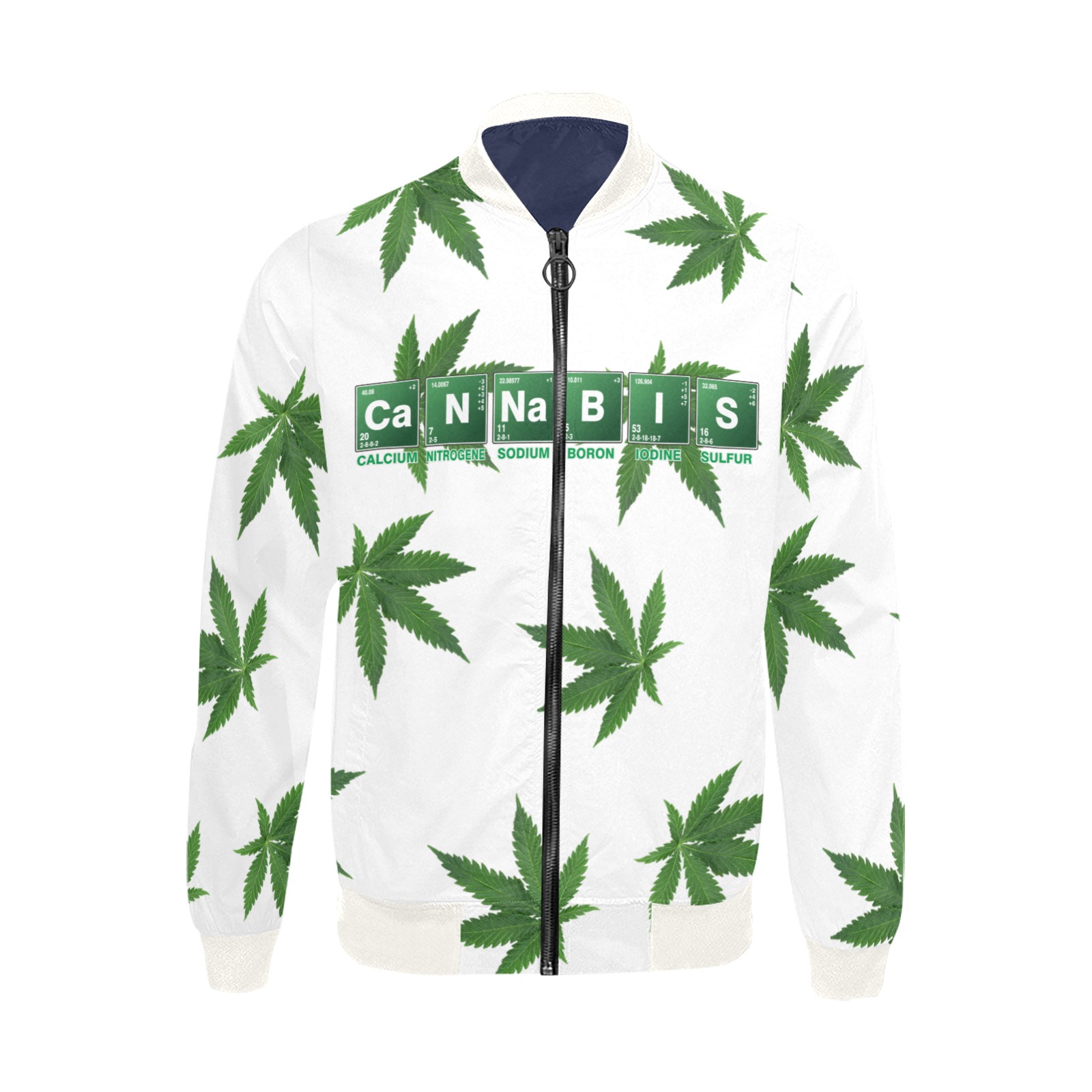 The Science formula for weed All Over Print Bomber Jacket for Men (Model H31)