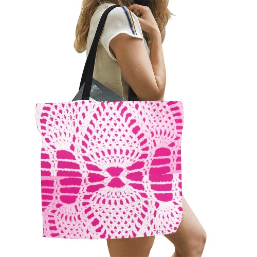 Tote Bag Summer style All Over Print Canvas Tote Bag/Large (Model 1699)