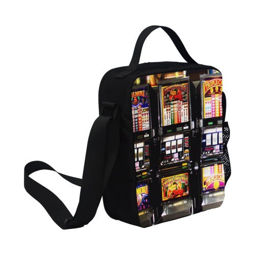 Las Vegas Slot Machines All Over Print Crossbody Lunch Bag for Kids (Model 1722)