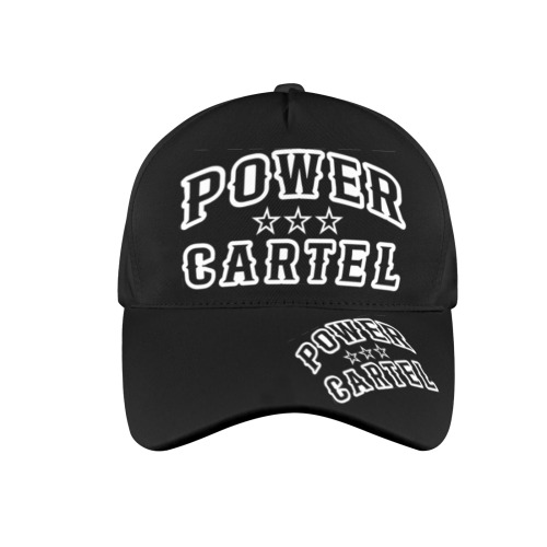 POWER CARTEL BLACK0231 All Over Print Dad Cap