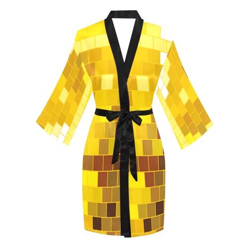 DISCO BALL 2 Long Sleeve Kimono Robe