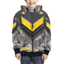 jay airforce 2 Kids' All Over Print Hoodie (Model H38)