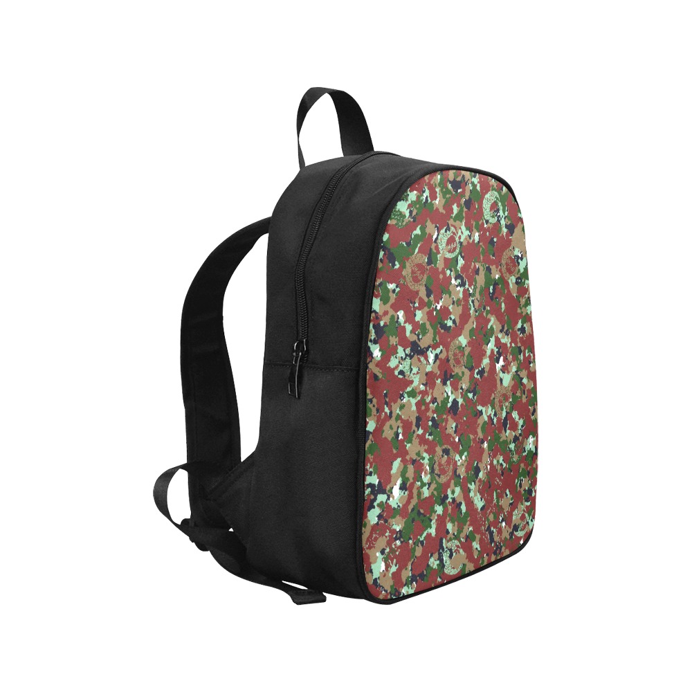 owsenflage Fabric School Backpack (Model 1682) (Medium)