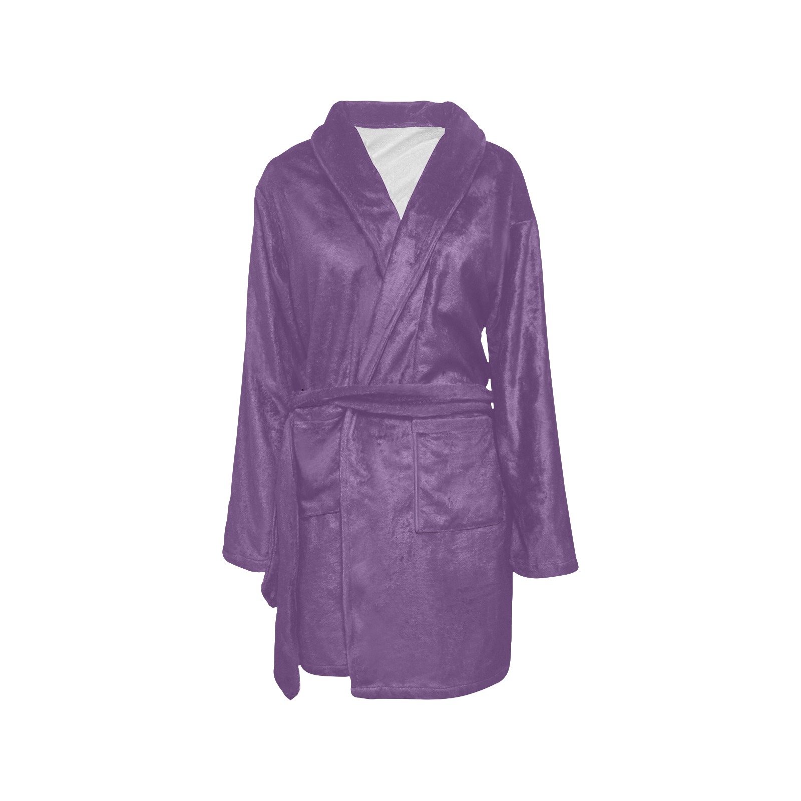 color purple 3515U Women's All Over Print Night Robe