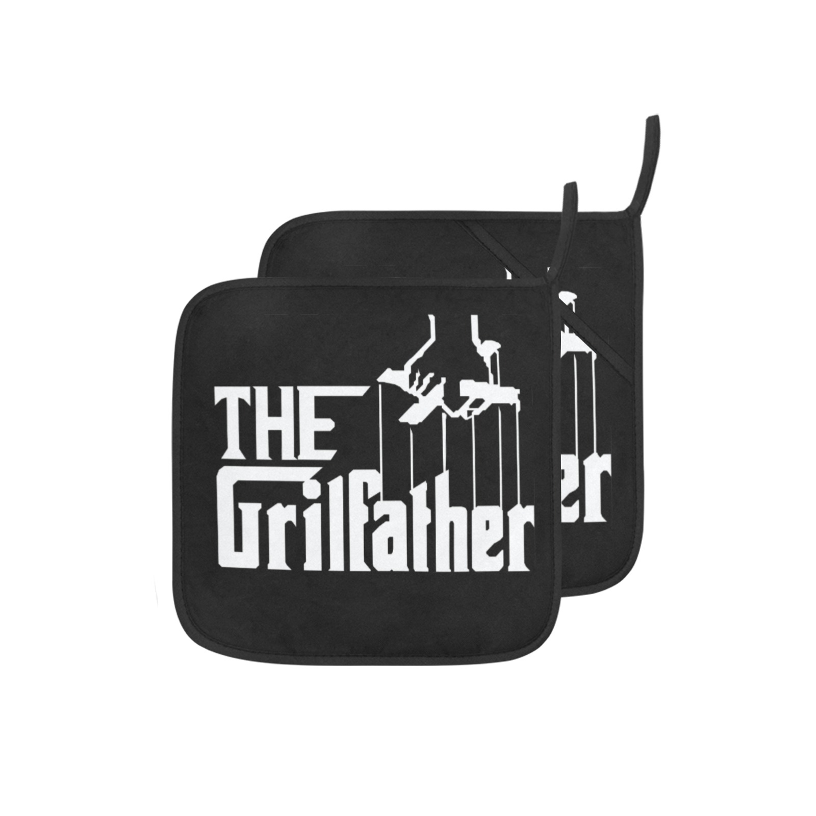 The Grillfather BBQ square Pot Holders2 Pot Holder (2pcs)