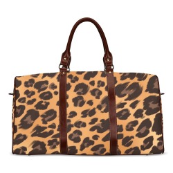 Animal Print Travel Bag Waterproof Travel Bag/Large (Model 1639)