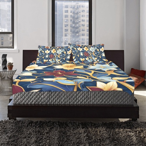 Fabulous Florals 37 3-Piece Bedding Set