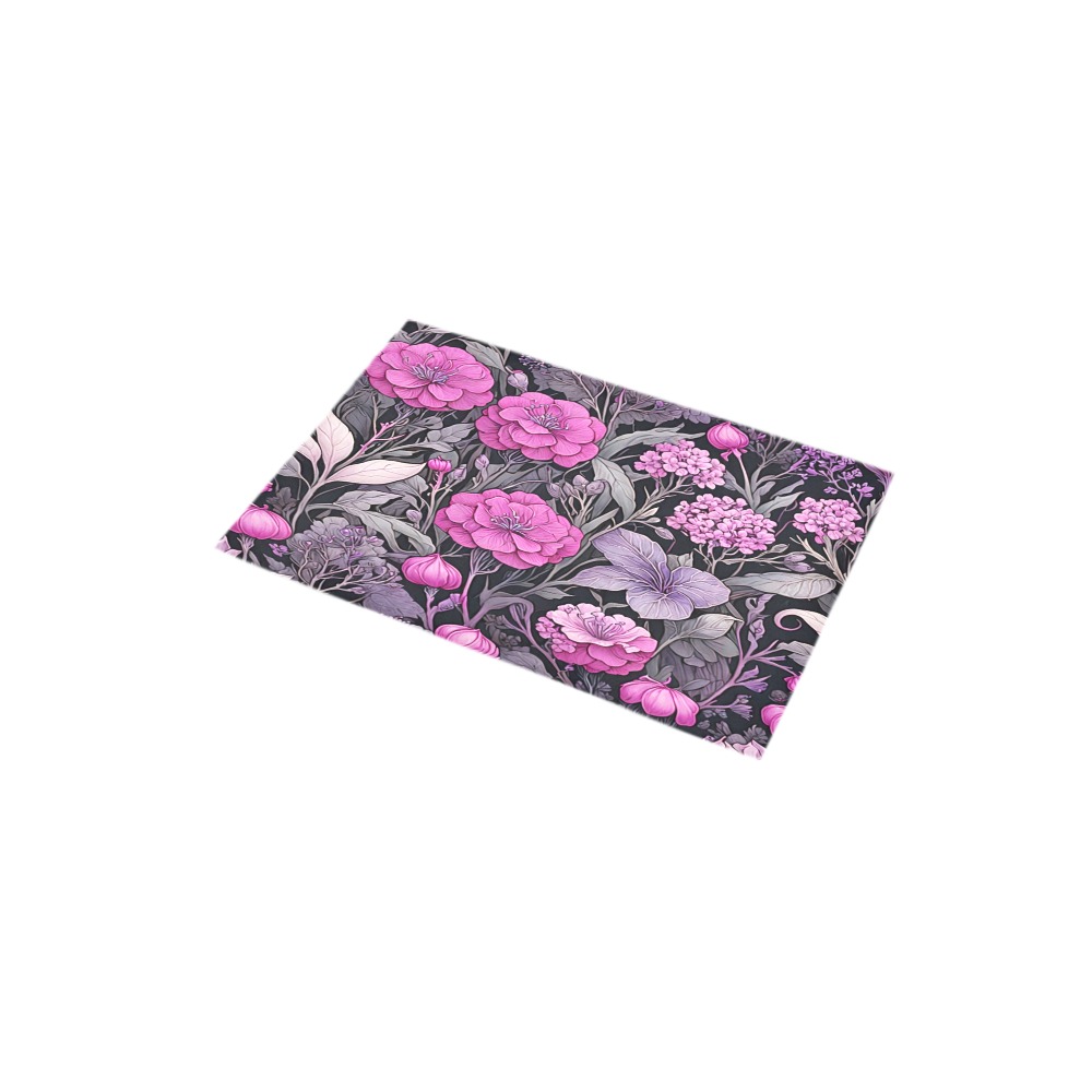 Fabulous Florals 40 Bath Rug 16''x 28''