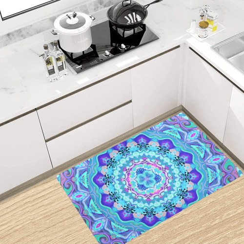 russian mandala 24 Kitchen Mat 32"x20"