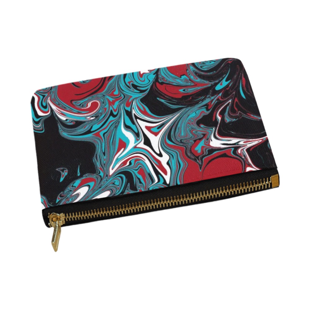 Dark Wave of Colors Carry-All Pouch 12.5''x8.5''