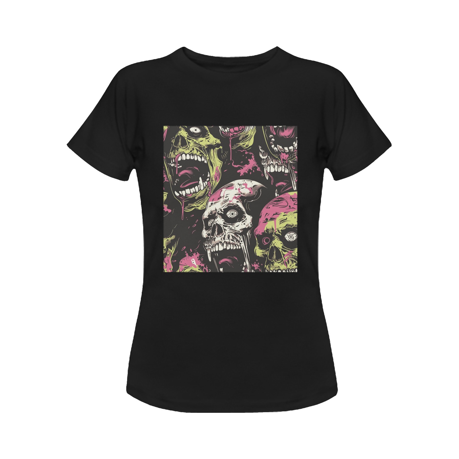 Zombie 3 Women's Classic T-Shirt (Model T17）