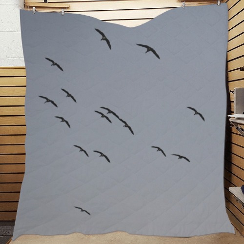 Evening Flight Quilt 70"x80"