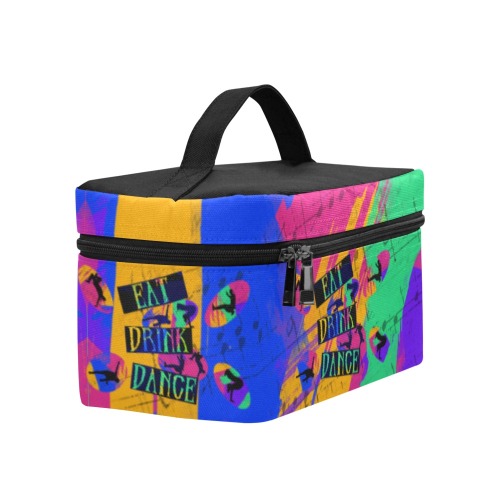 Eat Drink Dance Breakdance Cosmetic Bag/Large (Model 1658)