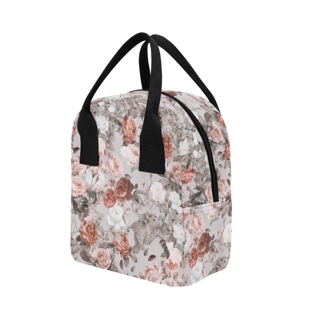 Blossom Zipper Lunch Bag (Model 1689)