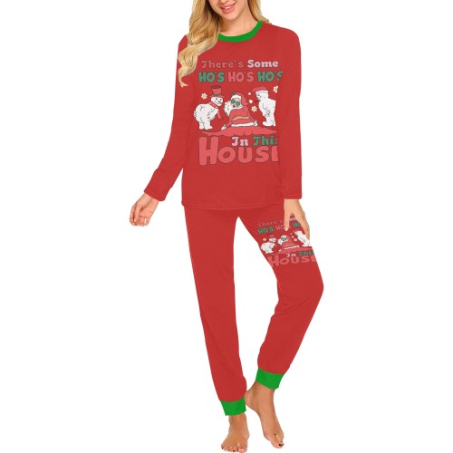 There's Some Ho's In This House (R) Women's All Over Print Pajama Set