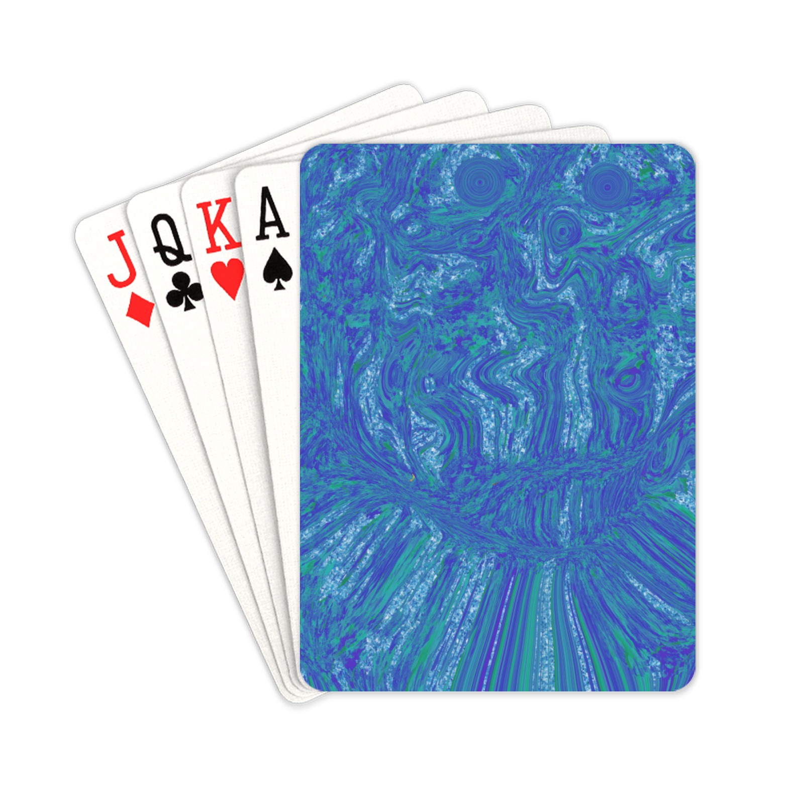 ocean storms Playing Cards 2.5"x3.5"