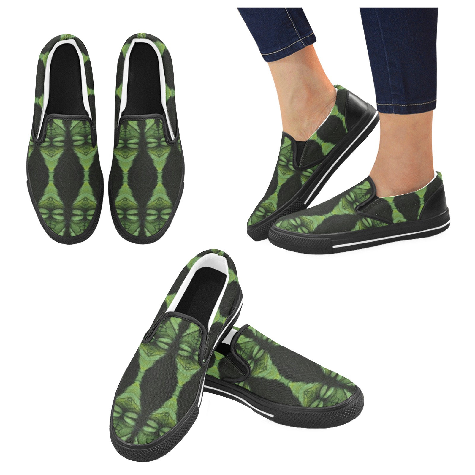 2022 Men's Slip-on Canvas Shoes (Model 019)