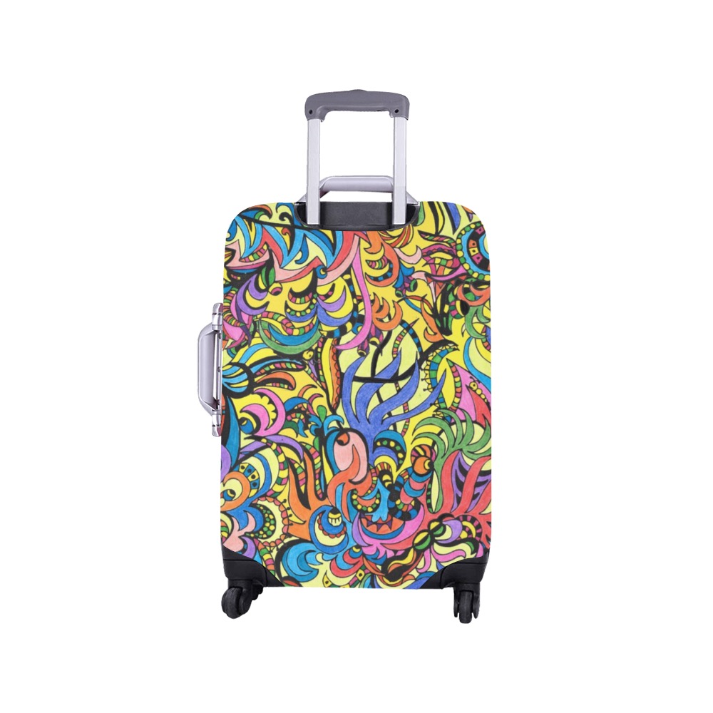 Mariana Trench Luggage Cover/Small 18"-21"
