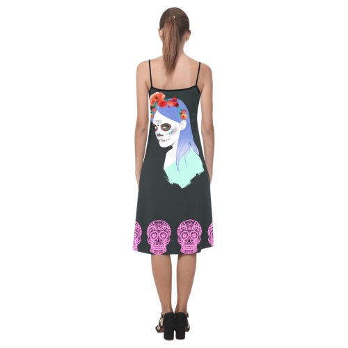 vestido katrina Alcestis Slip Dress (Model D05)