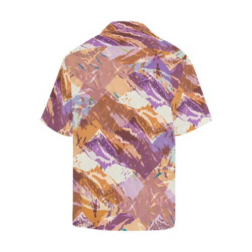Camo mountains modern C27 Hawaiian Shirt (Model T58)