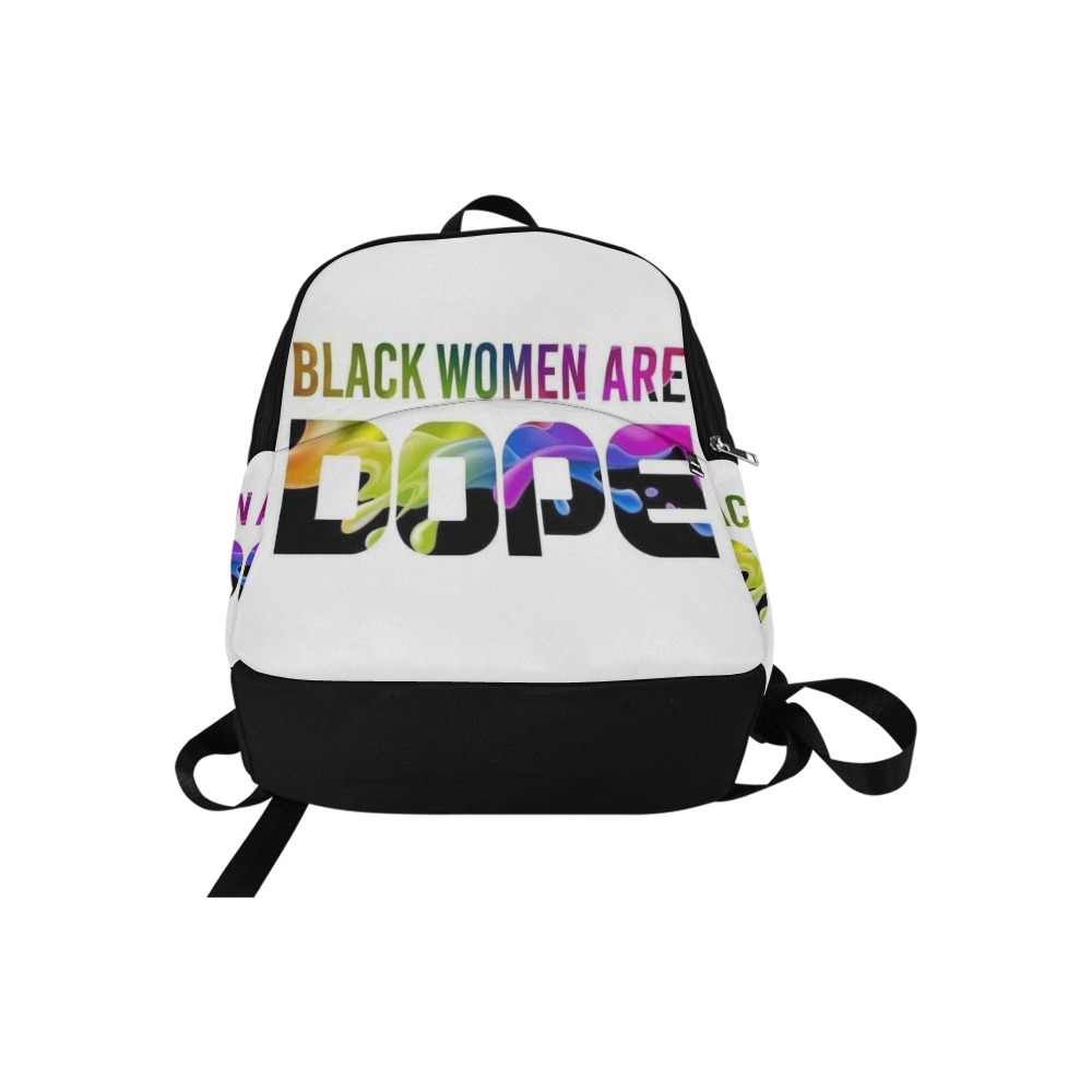 BLACKWOMEN ARE DOPE BACKPACK Fabric Backpack for Adult (Model 1659)