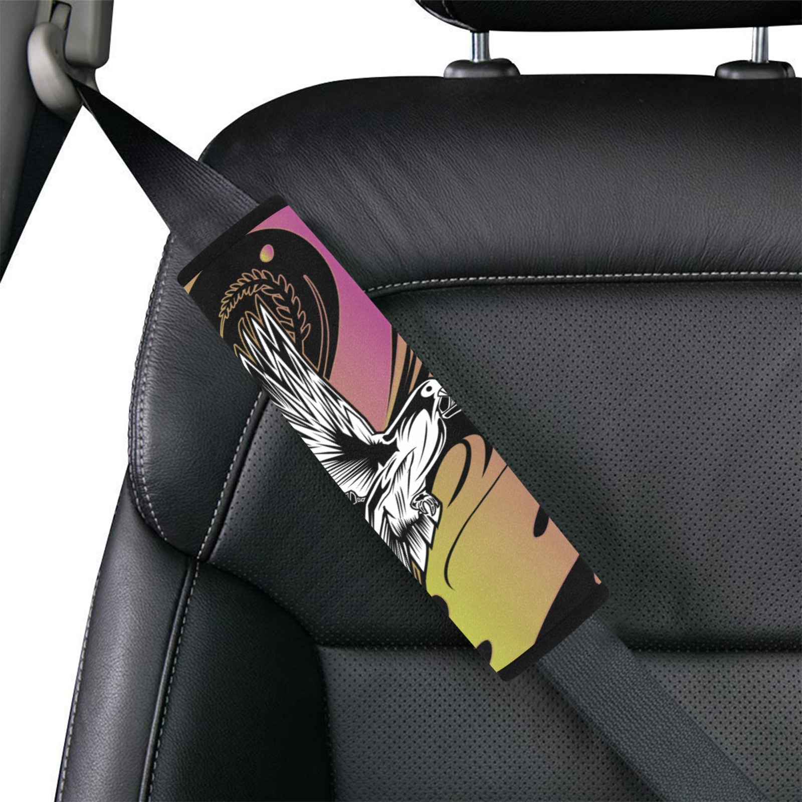Dove Life Car Seat Belt Cover 7''x10''