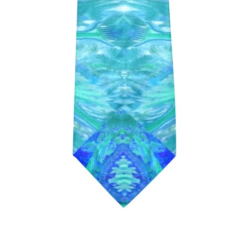 peacock 3 Custom Peekaboo Tie with Hidden Picture