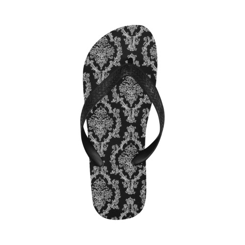 Moroccan Inspired Damask Pattern Black