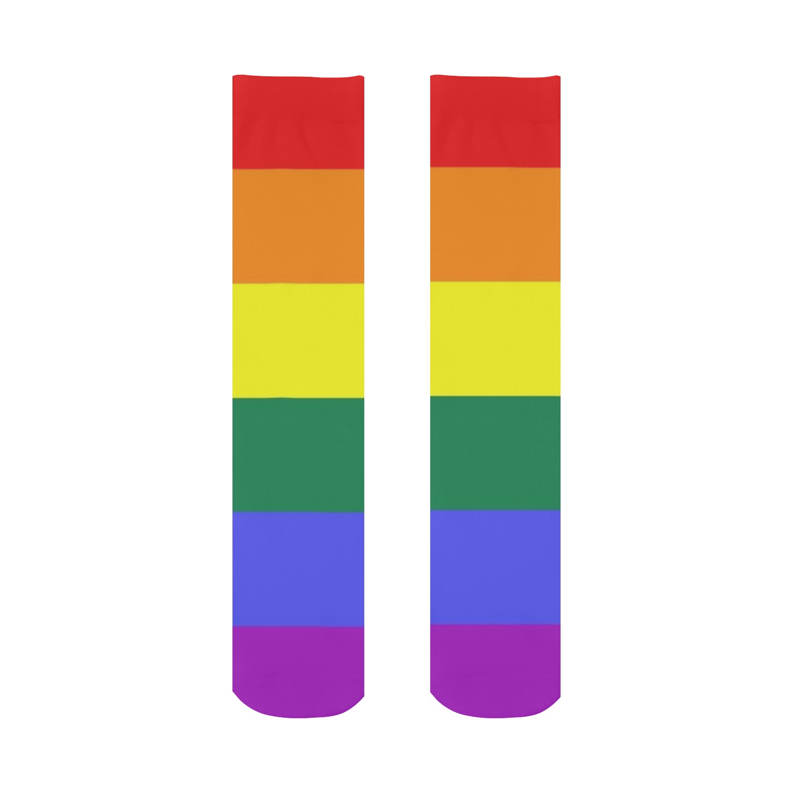 Gay Pride Rainbow All Over Print Socks for Men
