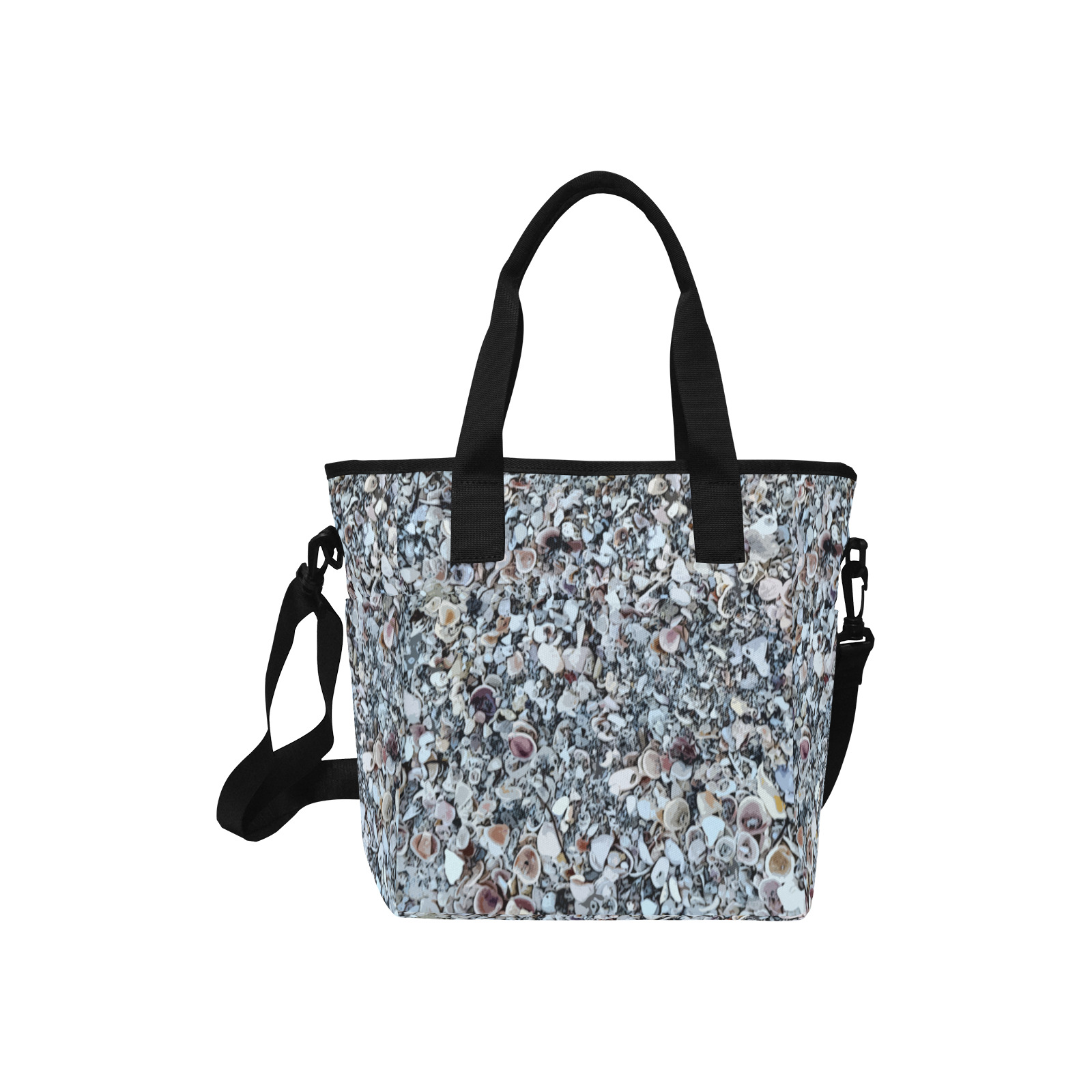 Shells On The Beach 7294 Insulated Tote Bag with Shoulder Strap (Model 1724)