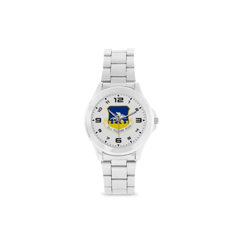 USAF 51st Fighter Wing Unisex Stainless Steel Watch(Model 103)