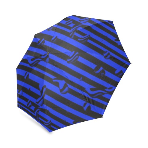 Leather Gay by Nico Bielow Foldable Umbrella (Model U01)