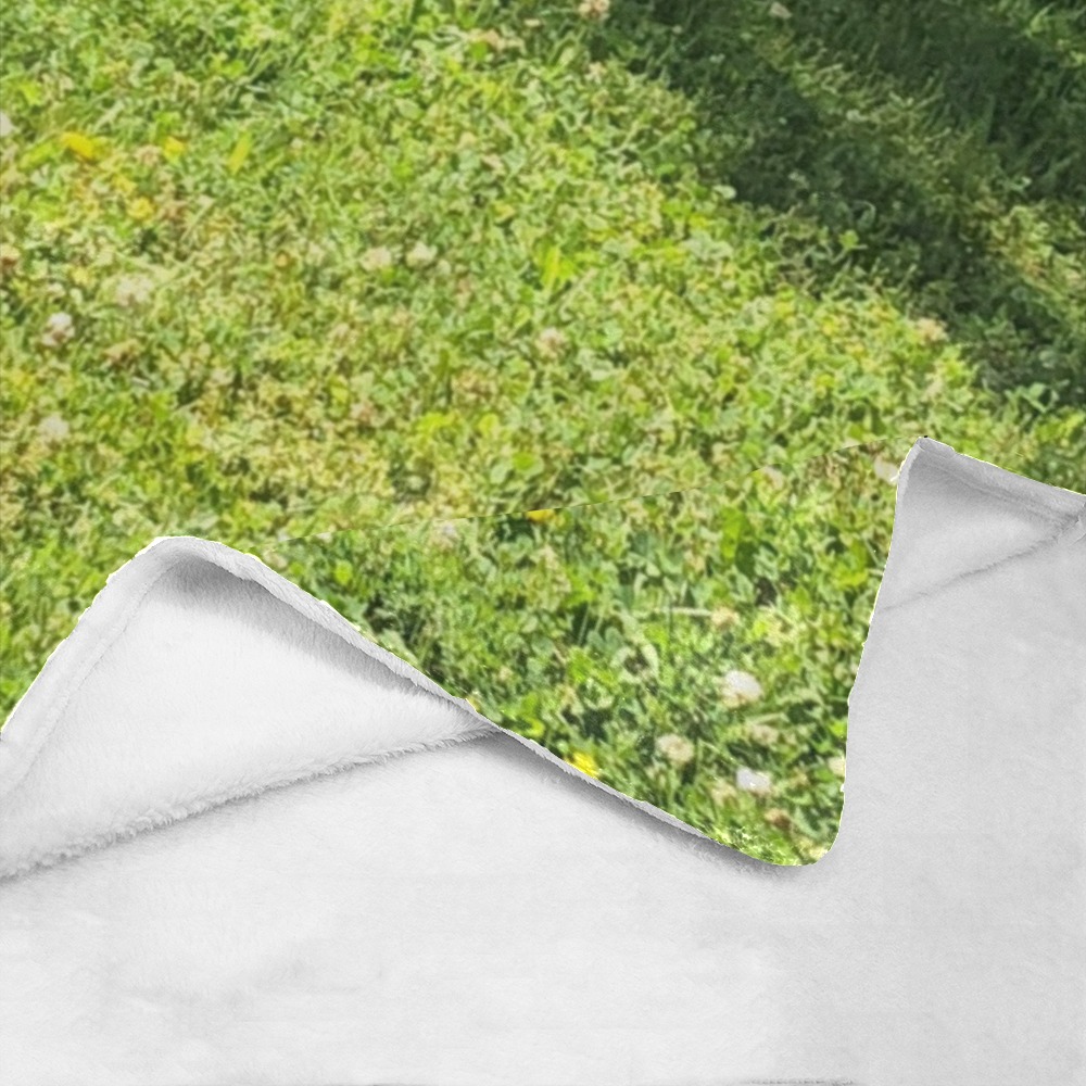 Fresh Grreeen Grass Collection Ultra-Soft Micro Fleece Blanket 30''x40''