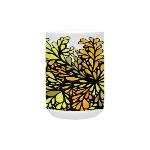 Citrus Splash Custom Ceramic Mug (15OZ)