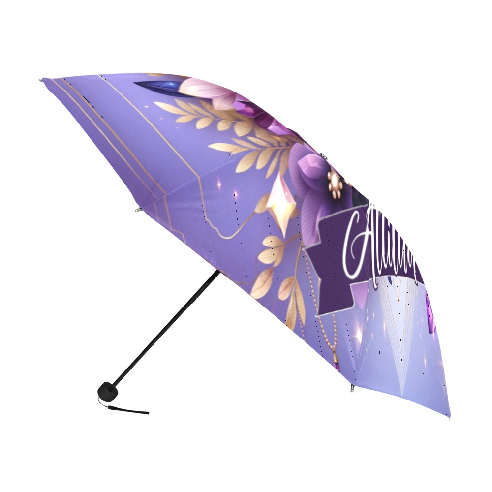 Purplefedorawomandesign umbrella Anti-UV Foldable Umbrella (U08)