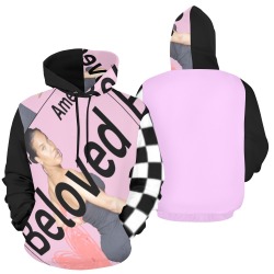 Beloved All Over Print Hoodie for Men (USA Size) (Model H13)