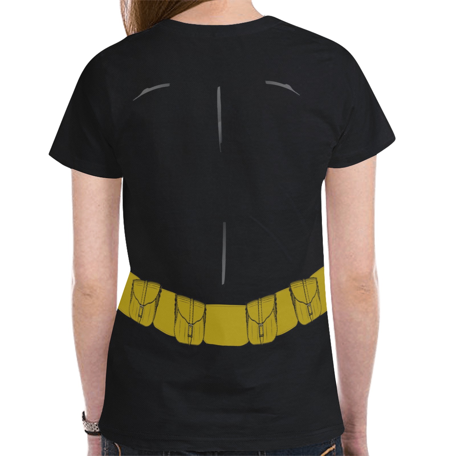 Crime Fighter Halloween Costume New All Over Print T-shirt for Women (Model T45)