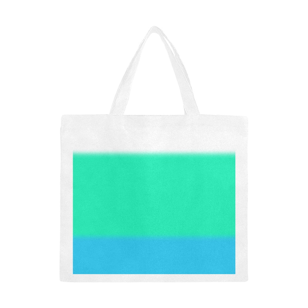 Tranquil Ombre Canvas Tote Bag/Large (Model 1702)