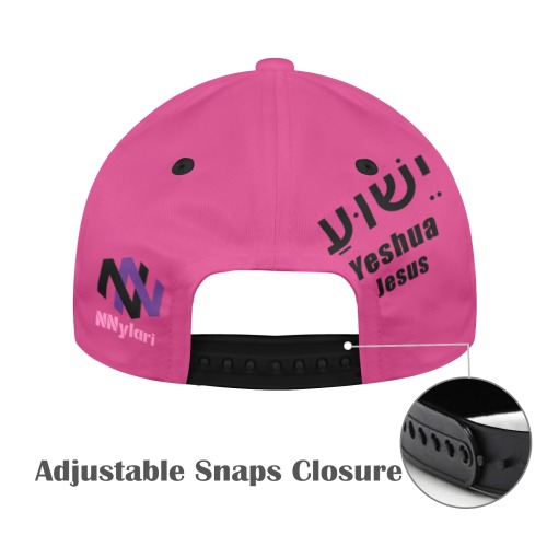 Servant of Yeshua Dad Cap Pink All Over Print Dad Cap